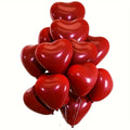 NNETM Set of 20 Red Heart Balloons 25cm
